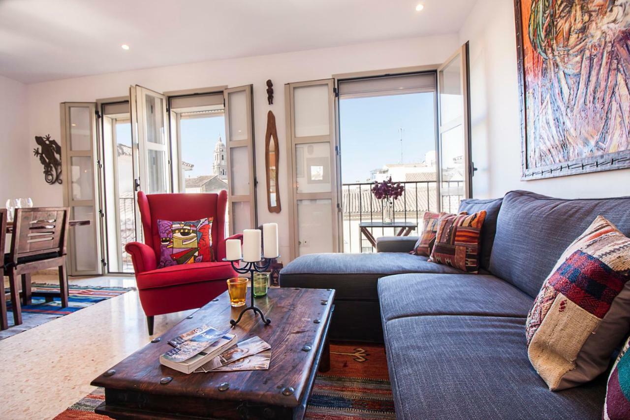 Malaga Center Flat Aventurero Boutique Lägenhet Exteriör bild
