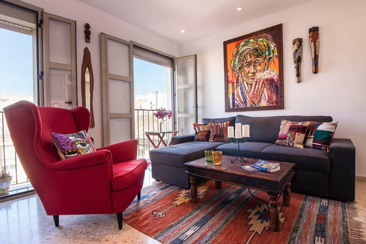 Malaga Center Flat Aventurero Boutique Lägenhet Exteriör bild